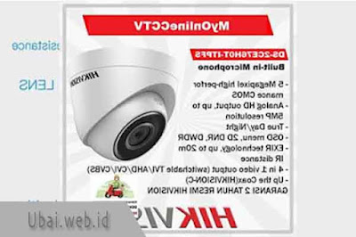 DS-2CE76H0T-ITPFS Hikvision Kamera CCTV 5MP